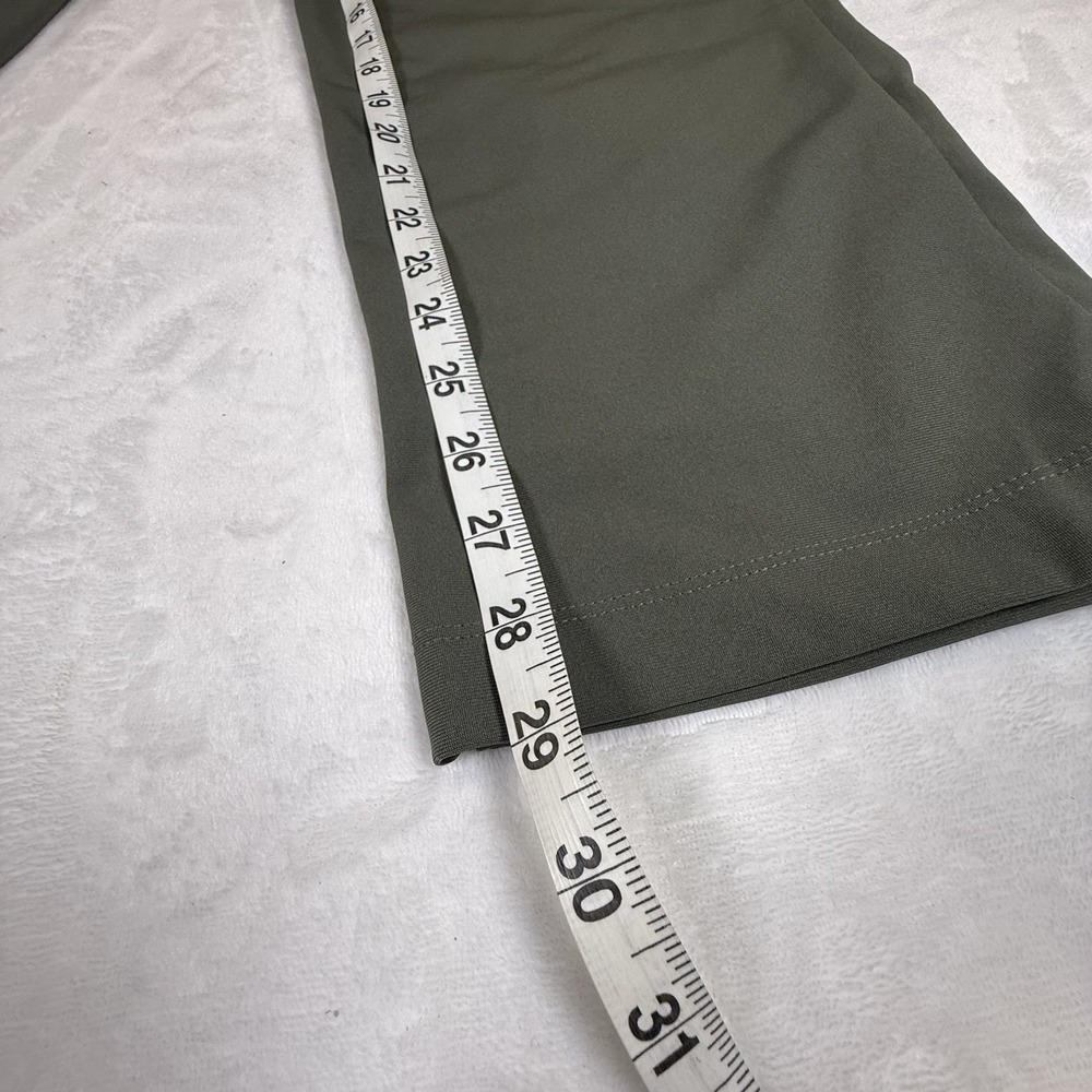 Lululemon ABC Trouser Relaxed Fit Mens 33x29 Green Warpstreme Stretch Pants - Picture 2 of 9